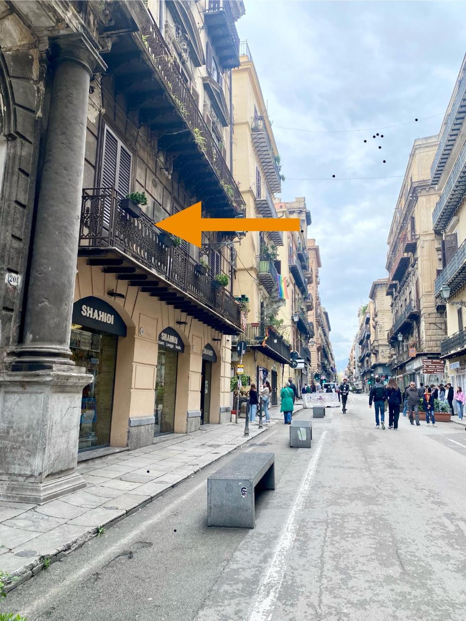 Apartamento Le Stanze Del Conte Palermo Exterior foto